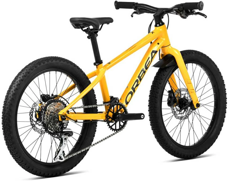 Vaikiškas dviratis Orbea MX 20 Team Disc Mango/Juodas