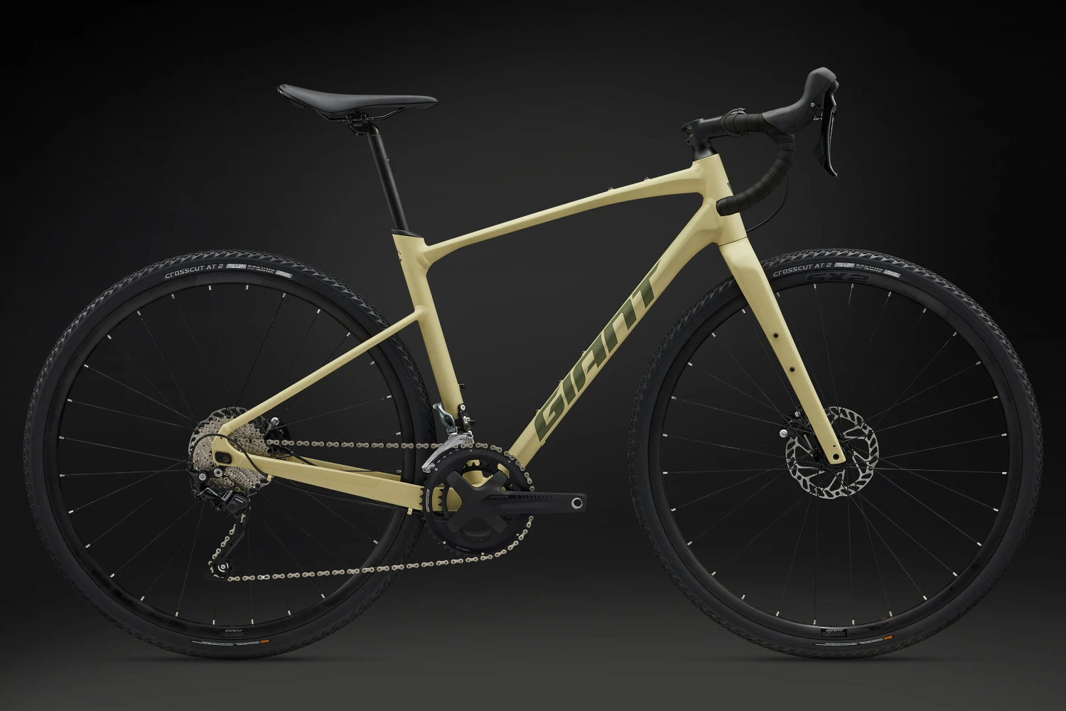 Žvyro dviratis Giant Revolt 1 | spalva: Pale Olive | dydis: L (2025 m.) aprašymas - Prekės nuotrauka