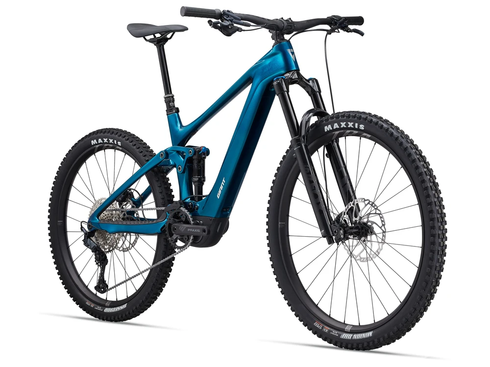 Elektrinis kalnų dviratis Giant Trance X Advanced E+ Elite 2 | spalva: Gloss Sea Sparkle | dydis: L