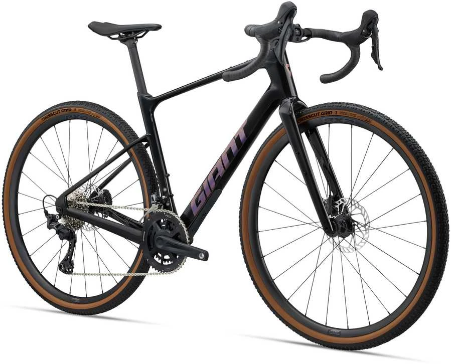 Žvyro dviratis Giant Revolt Advanced 2 Carbon Smoke, S (2025 m.)