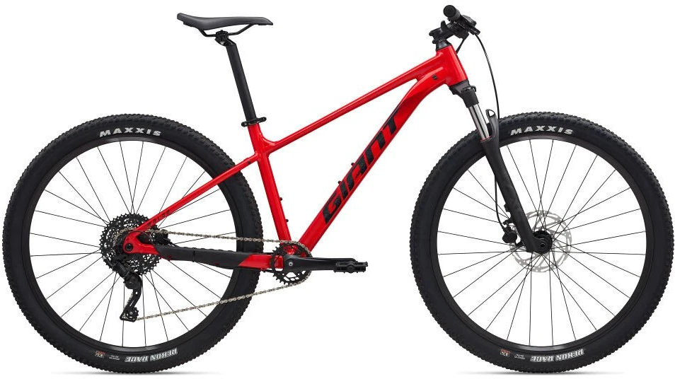 None GIANT Talon 2, 29" visiškai raudonas dviratis, S,
