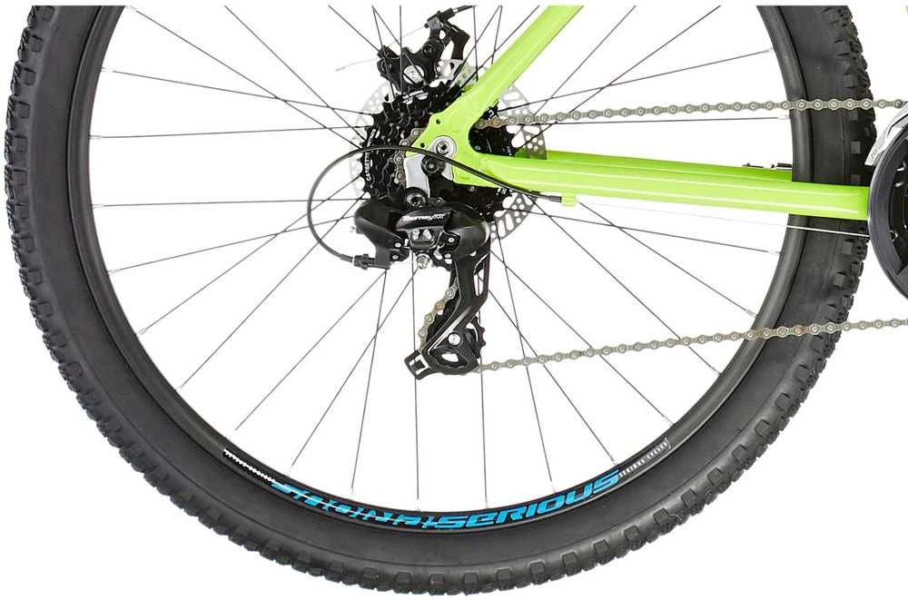 Kalnų dviratis Serious Rockville Disc 27.5" zaļš/mėlynas (X)