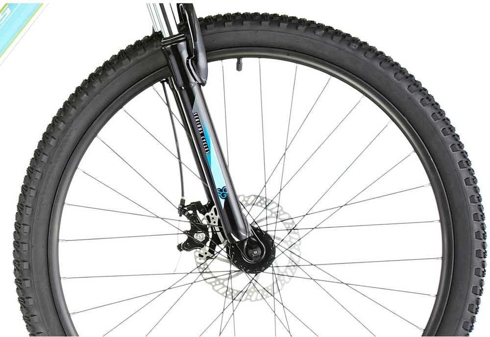 Kalnų dviratis Serious Rockville Disc 27.5" zaļš/mėlynas (X)