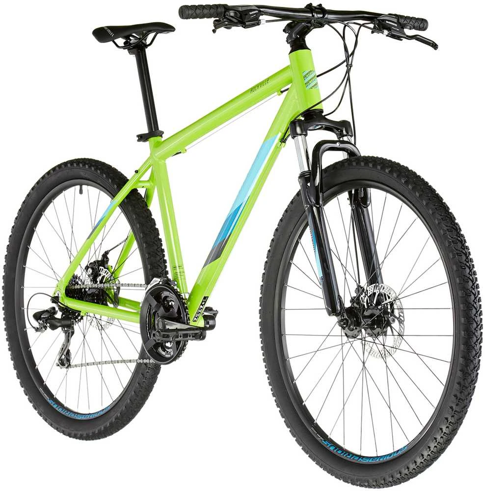 Kalnų dviratis Serious Rockville Disc 27.5" zaļš/mėlynas (X)