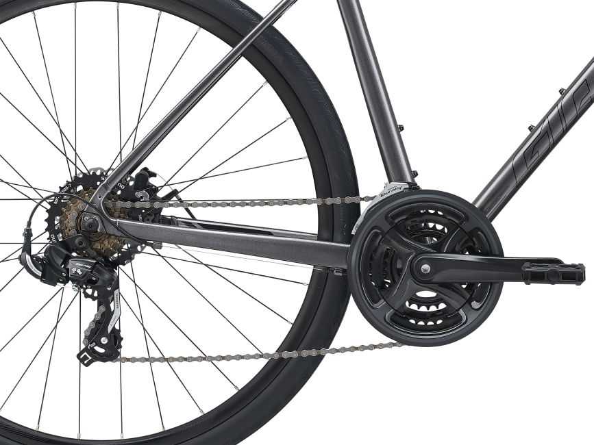 Miesto dviratis Giant Escape 3 Disc | spalva: Metallic Juodas | dydis: S