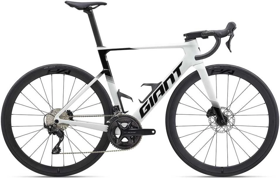 None Šosejas dviratis Giant Propel Advanced 2 Baltas (2027.g.)