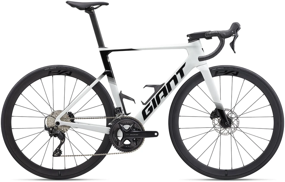 Šosejas dviratis Giant Propel Advanced 2 Baltas (2027.g.)