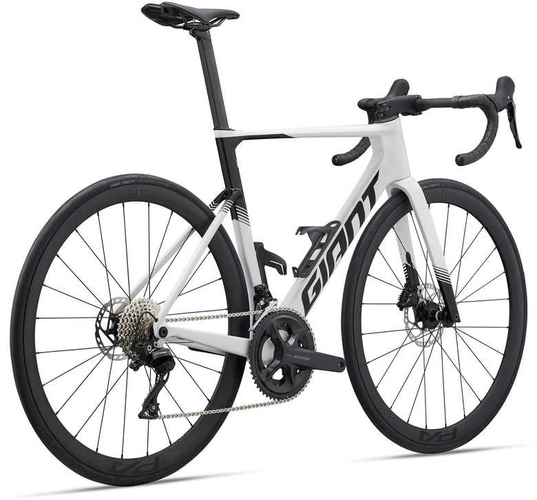 None Šosejas dviratis Giant Propel Advanced 2 Baltas (2027.g.)