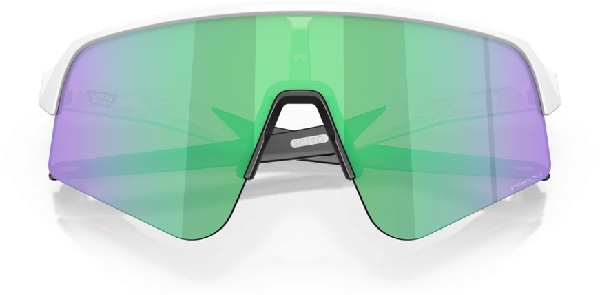 OAKLEY Sutro Lite Sweep Matte Baltas/Prizm Road Jade sportiniai saulės akiniai