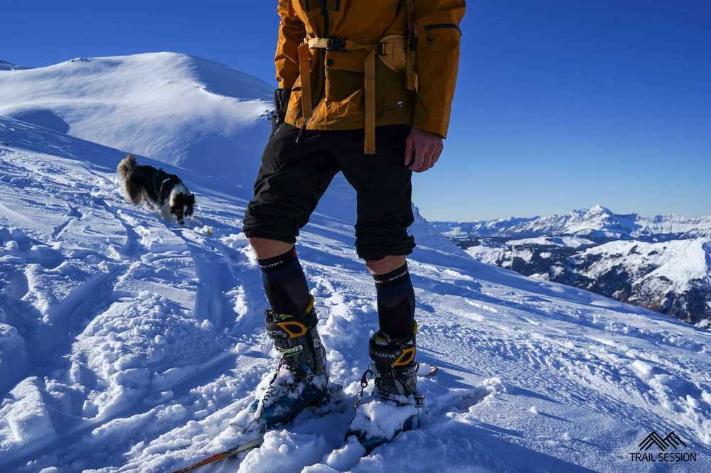 COMPRESSPORT SKI TOURING FS slidinėjimo kojinės
