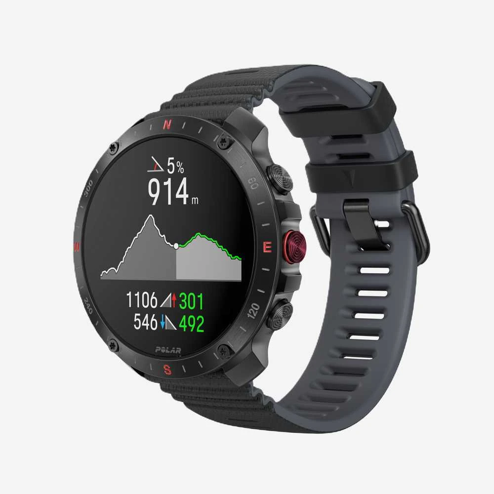 Išmanusis laikrodis POLAR GRIT X2 PRO TITAN sportinis laikrodis