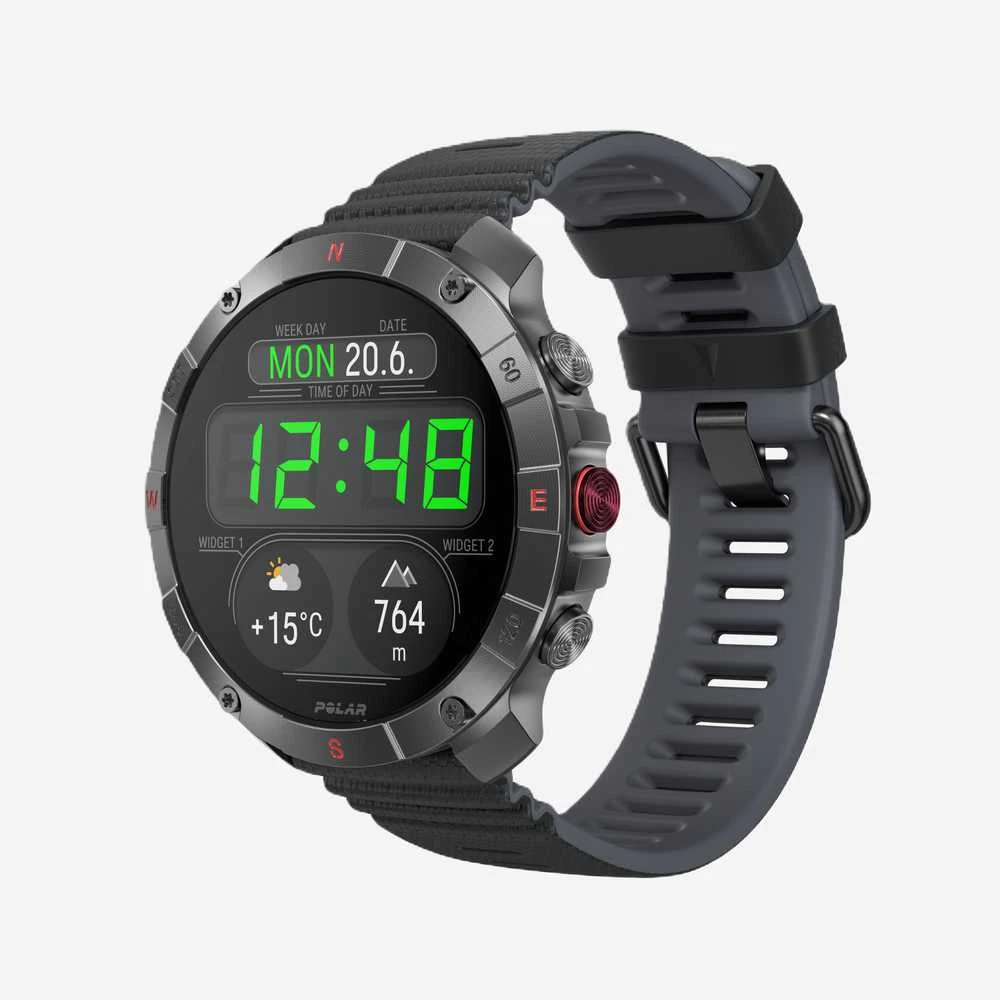 Išmanusis laikrodis POLAR GRIT X2 PRO TITAN sportinis laikrodis