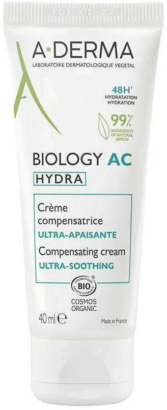 A-Derma Biology AC Hydra Ultra Soothing Kreminis, 40 ml