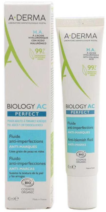 A-Derma Biology AC Perfect Anti-Blemish Fluid, 40 ml