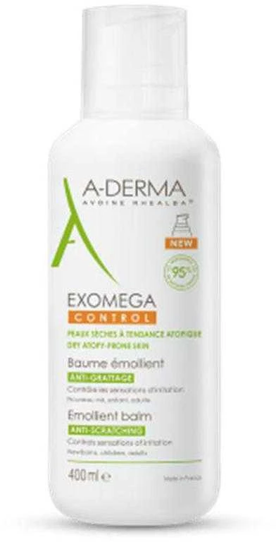A-Derma Exomega Balm Dry Skin balzamas emolientas sausai, atopinei odai 400ml