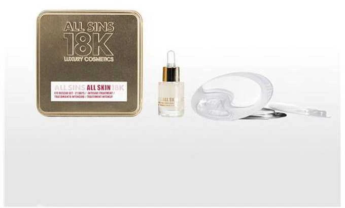 All Sins 18k All Skin Eye Rescue 21 dienos intensyvaus gydymo rinkinys 2 vnt