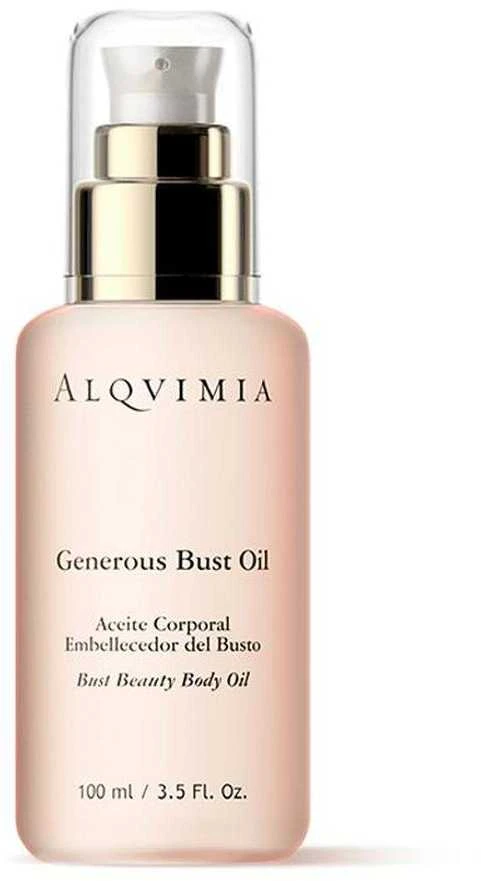 Kaklo ir krūtinės kremas Generous Bust Oil Alqvimia 100 ml