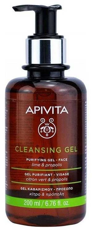 "Apivita" valomasis gelis su propoliu ir laima 200ml