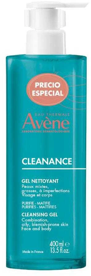 Avène Avene Cleanance Gel Limpiador, 400 ml