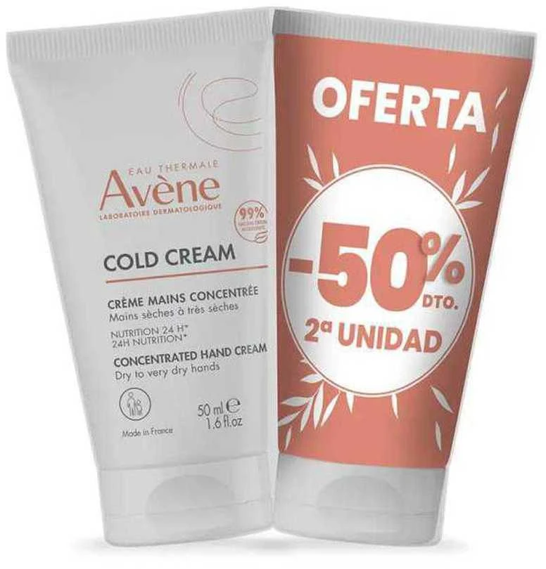 Avene šaltas kremas raudonas 2x, 50 ml