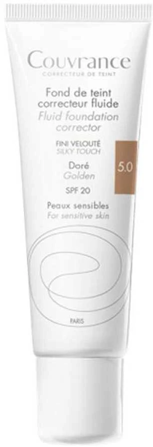 Avene Couvrance Fluid Foundation Correctors korektorius Golden 30ml