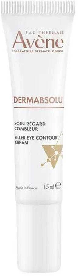 Avene DermAbsolu Eye Filler Contour Kreminis glotninantis paakių kremas, 15 ml