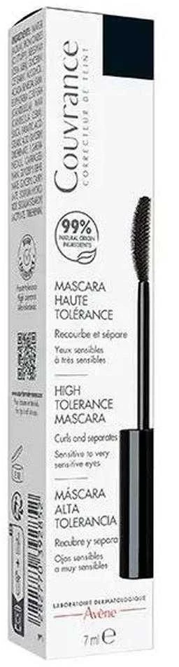 Avéne Couvrance Juodas Blakstienų tušas High Tolerance 3 in 1 blakstienų tušas, atspalvis: Juodas, 7 ml