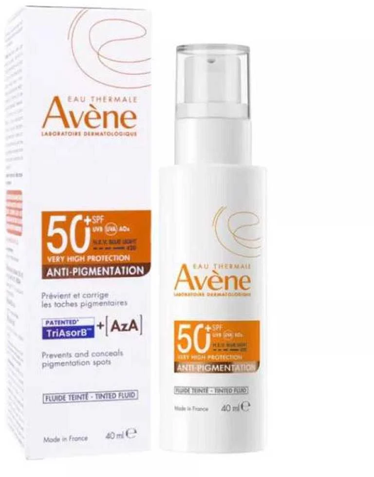 Avene Very High Protection Tinted fluidas SPF 50+ apsauginis veido fluidas nuo saulės, 40 ml