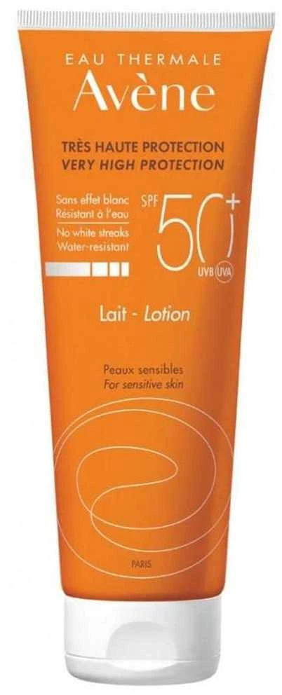 Avène Very High Protection SPF 50+ Losjonas kūnui for Sensitive Skin apsauginis kūno losjonas nuo saulės jautriai odai, 250 ml