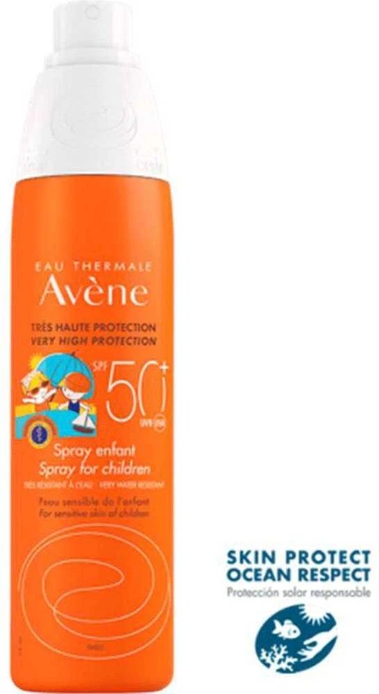 Apsaugininis purškiklis nuo saulės Avene Very High Protection Purškiklis For Children SPF50, 200 ml