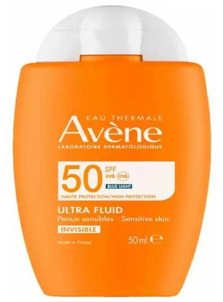 Avene SPF 50 Ultra Fluid Oil Control apsauginis fluidas nuo saulės, 50 ml