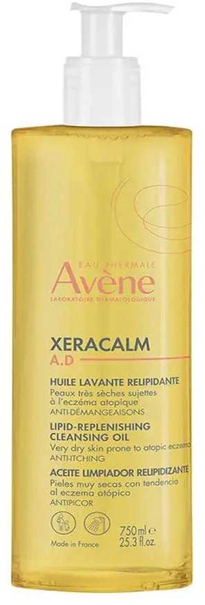 Avene Xeracalm AD Relipidating Cleansing Oil prausimosi aliejus, 750 ml
