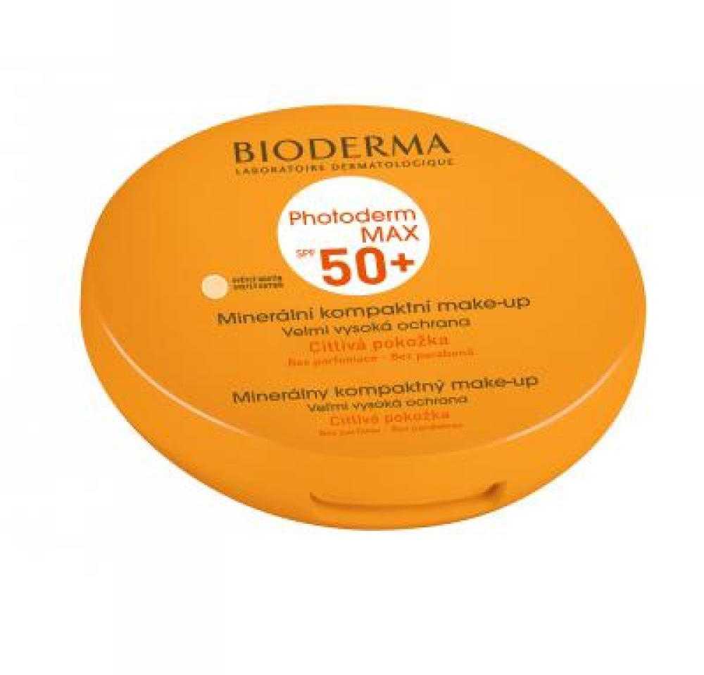 Mineralinė kompakltinė pudra su didele apsauga nuo saulės Bioderma Photoderm Spf50+, 10g