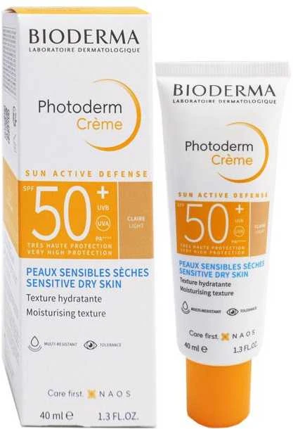 "Bioderma Photoderm Light Colour Kreminis Spf50+" kremas 40ml