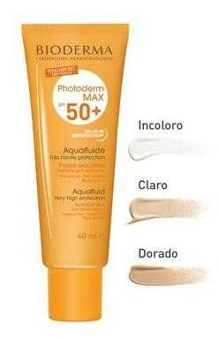 Bioderma Photoderm Aquafluid Invisible SPF50+ kremas nuo saulės, 40 ml