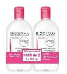 Bioderma Sensibio H2O makiažą šalinantis micelinis vanduo 2x500ml