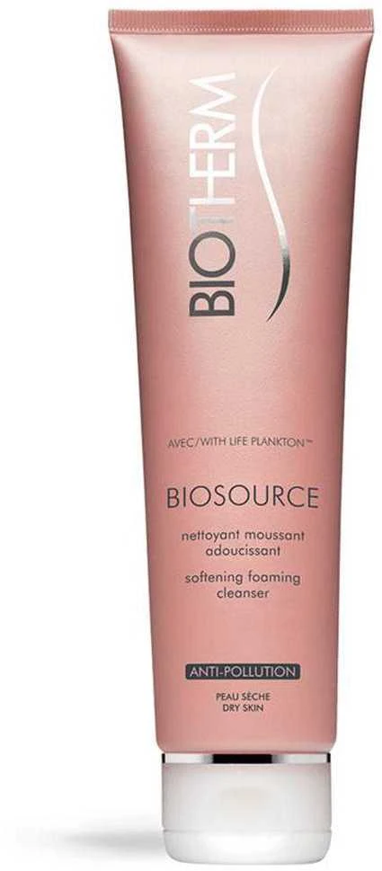 Biotherm Biosource Hydra-Mineral Valiklis Softening Mousse valomosios putos sausai odai, 150 ml