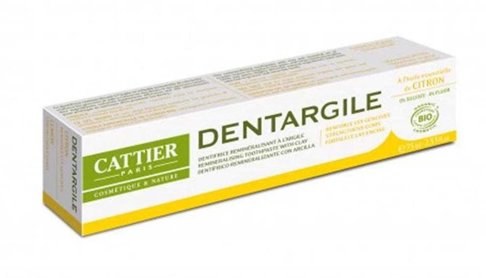 Cattier Paris Cattier Dentifrice dantų pasta Lemon 75ml