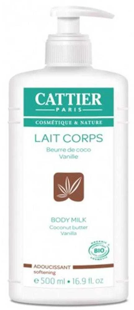 "Cattier Paris Cattier" raminamasis kūno pienelis 500ml