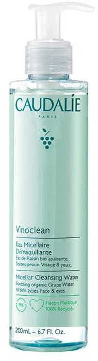 "Caudalie Vinoclean" micelinis valomasis vanduo 200ml