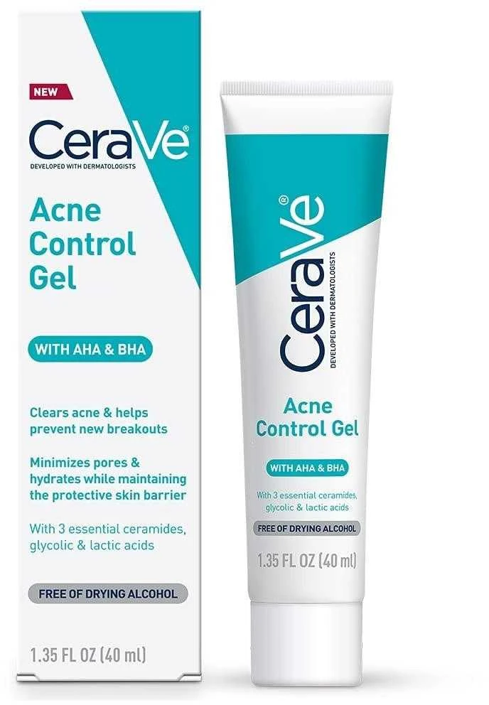 Cerave Blemish Control Gel gelis probleminei odai su rūgštimis, 40 ml