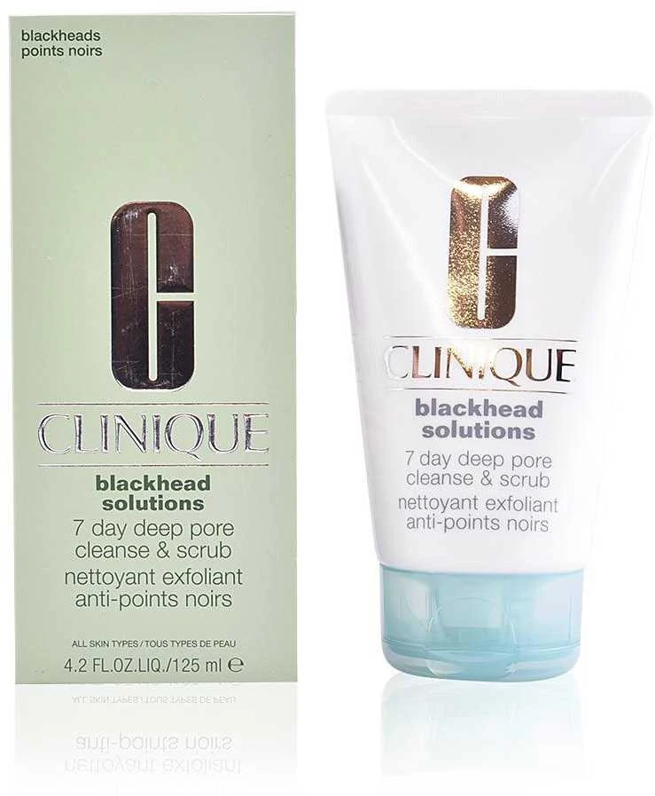 „Clinique Blackhead Solutions 7 Days Deep Pore Cleanse And Scrub“, 125 ml