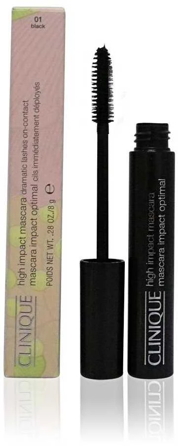 Clinique High Impact Blakstienų tušas blakstienų tušas, atspalvis: 01 Juodas, 8 g