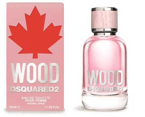 Dsquared2 Wood EDT tualetinis vanduo moterims, 50 ml