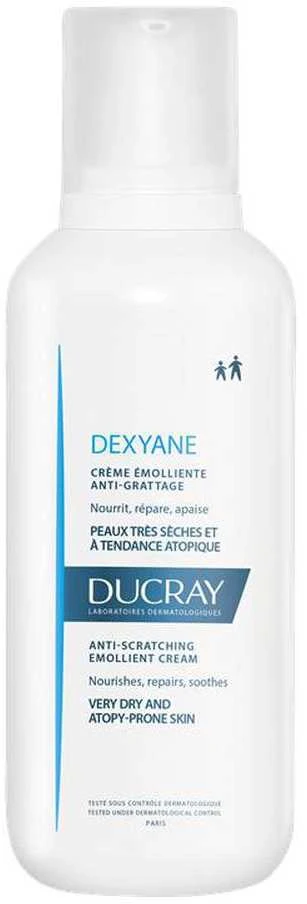 Ducray Dexyane emolientinis kremas nuo įbrėžimų 400ml
