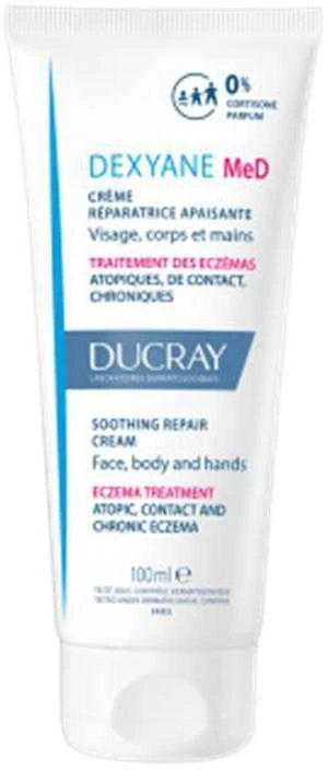 Ducray Dexyane Med Soothing Repair Kreminis kūno kremas, 100 ml