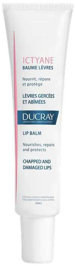 Ducray Ictyane Lūpų balzamas lūpų balzamas, 15 ml