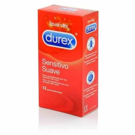 Durex Sensitive Soft 12 vienetų