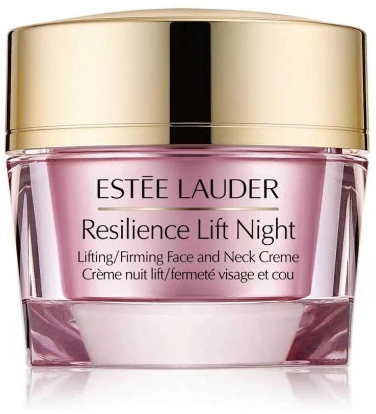 Estee Lauder Resilience Lift Night Lifting Firming Face And Neck Creme naktinis stangrinamasis veido kremas, 50 ml
