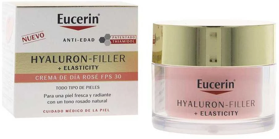 Eucerin Hyaluron-Filler Day Kreminis Rose SPF 30 dieninis kremas, 50 ml